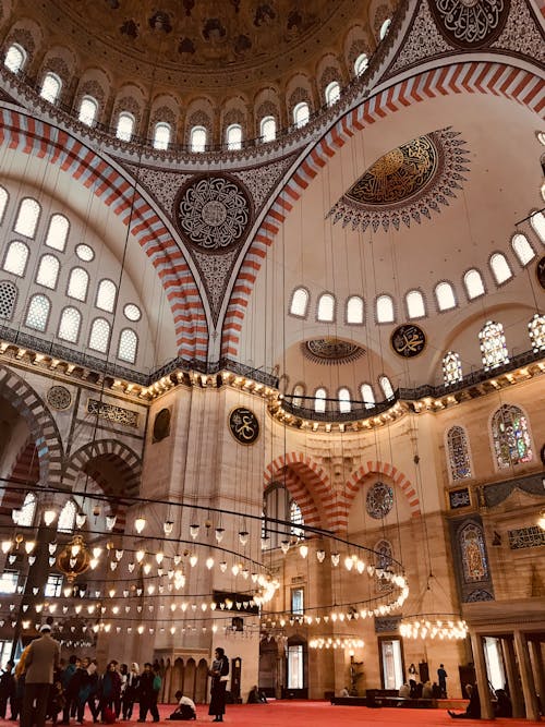 Inside Traditional Mosque