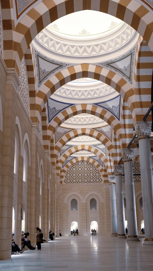 Interior of the Camlica Mosque