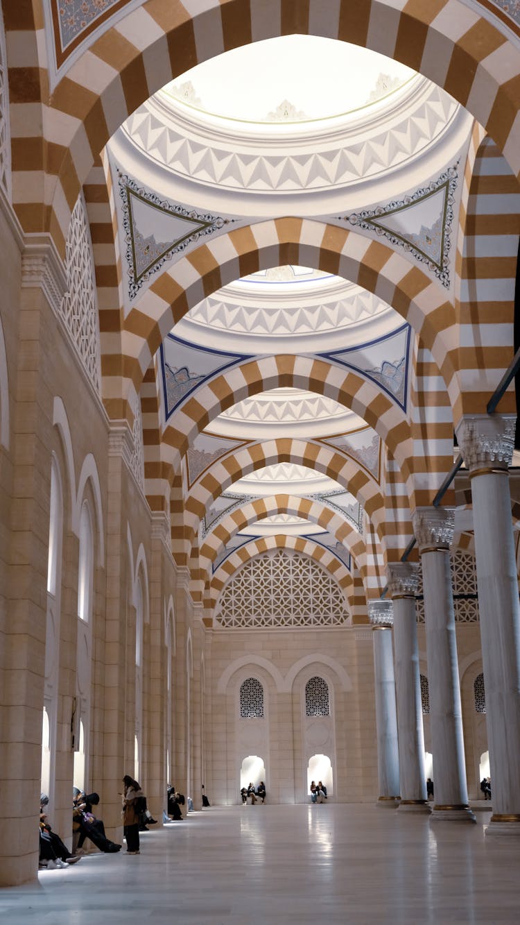 Interior Of The Camlica Mosque