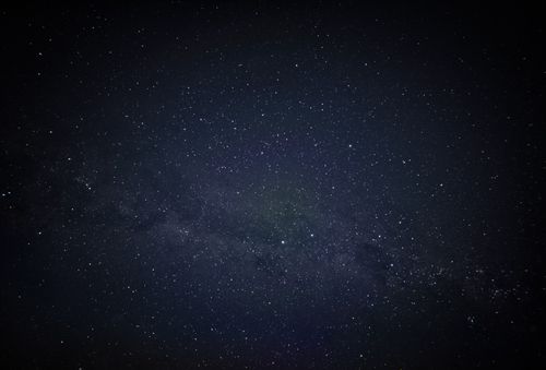 Free Captivating view of the night sky full of stars and constellations against a dark backdrop. Stock Photo