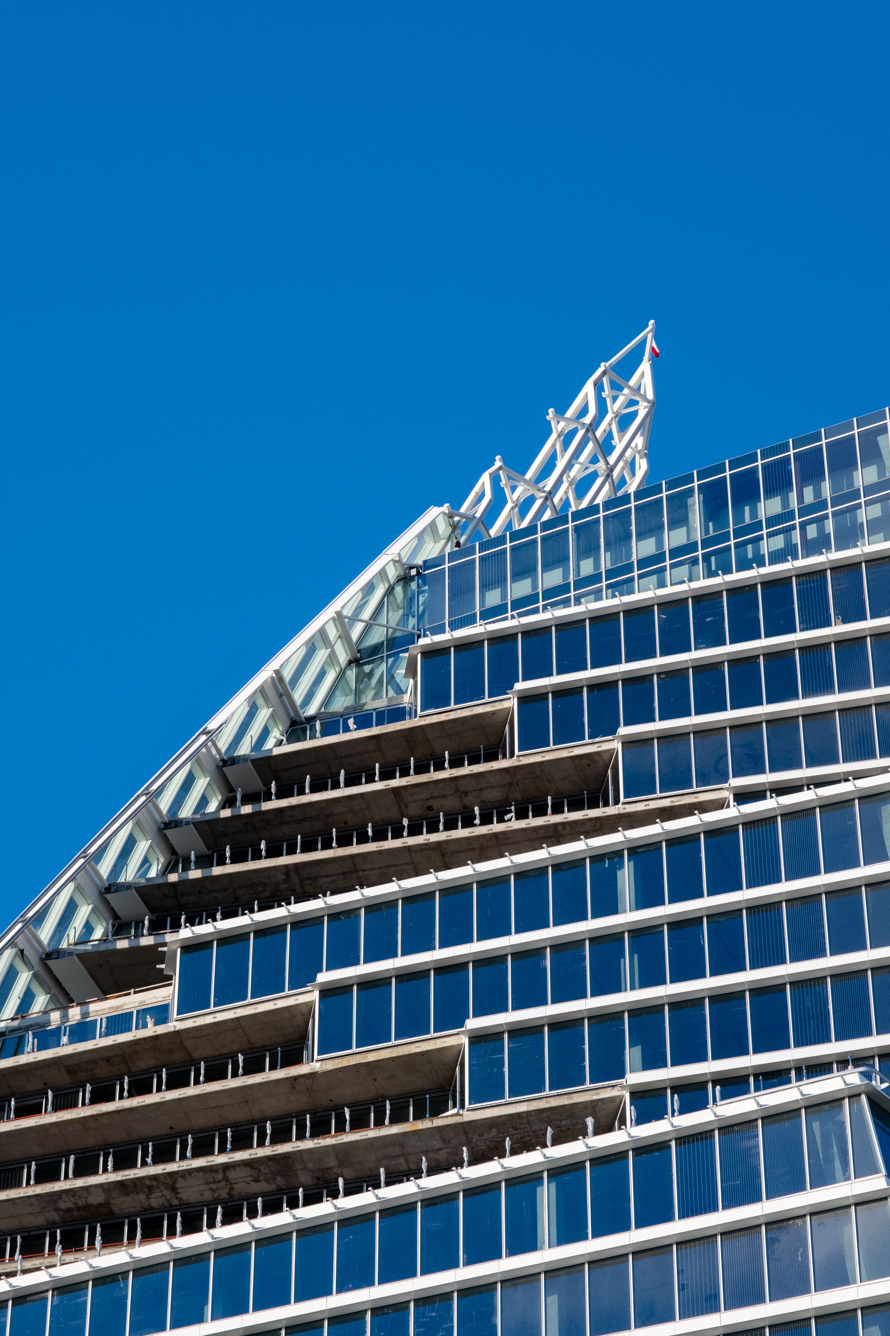 Modern commercial office building exterior