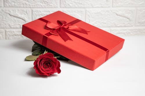 Red Rose and a Present 