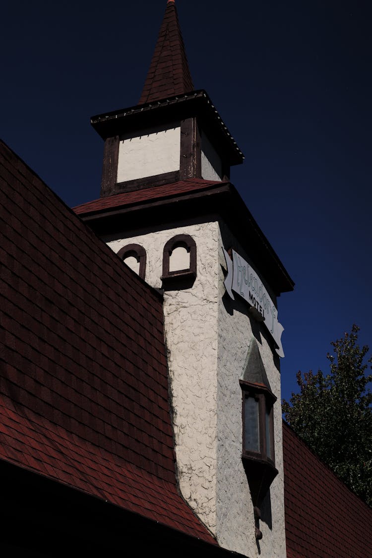 Tower Of An Old Motel