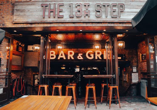 Free stock photo of american bar, bar, bar design
