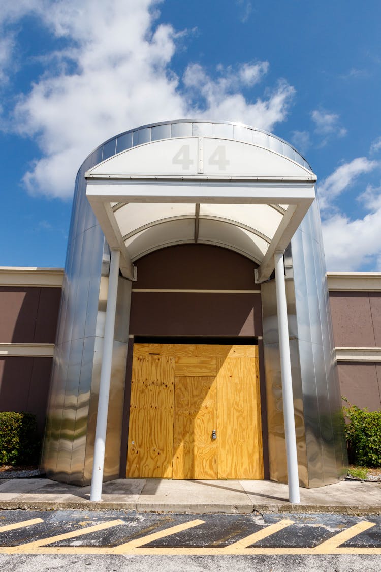 Shuttered Building