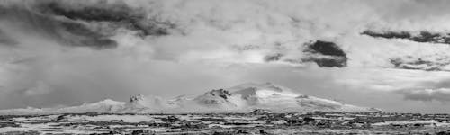 Základová fotografie zdarma na téma černobílý, hora, island