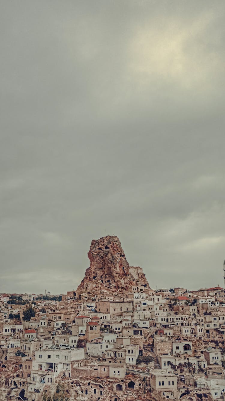 Uchisar In Cappadocia, Turkey 