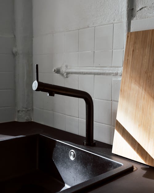 Free stock photo of industrial, kitchen, kitchen sink