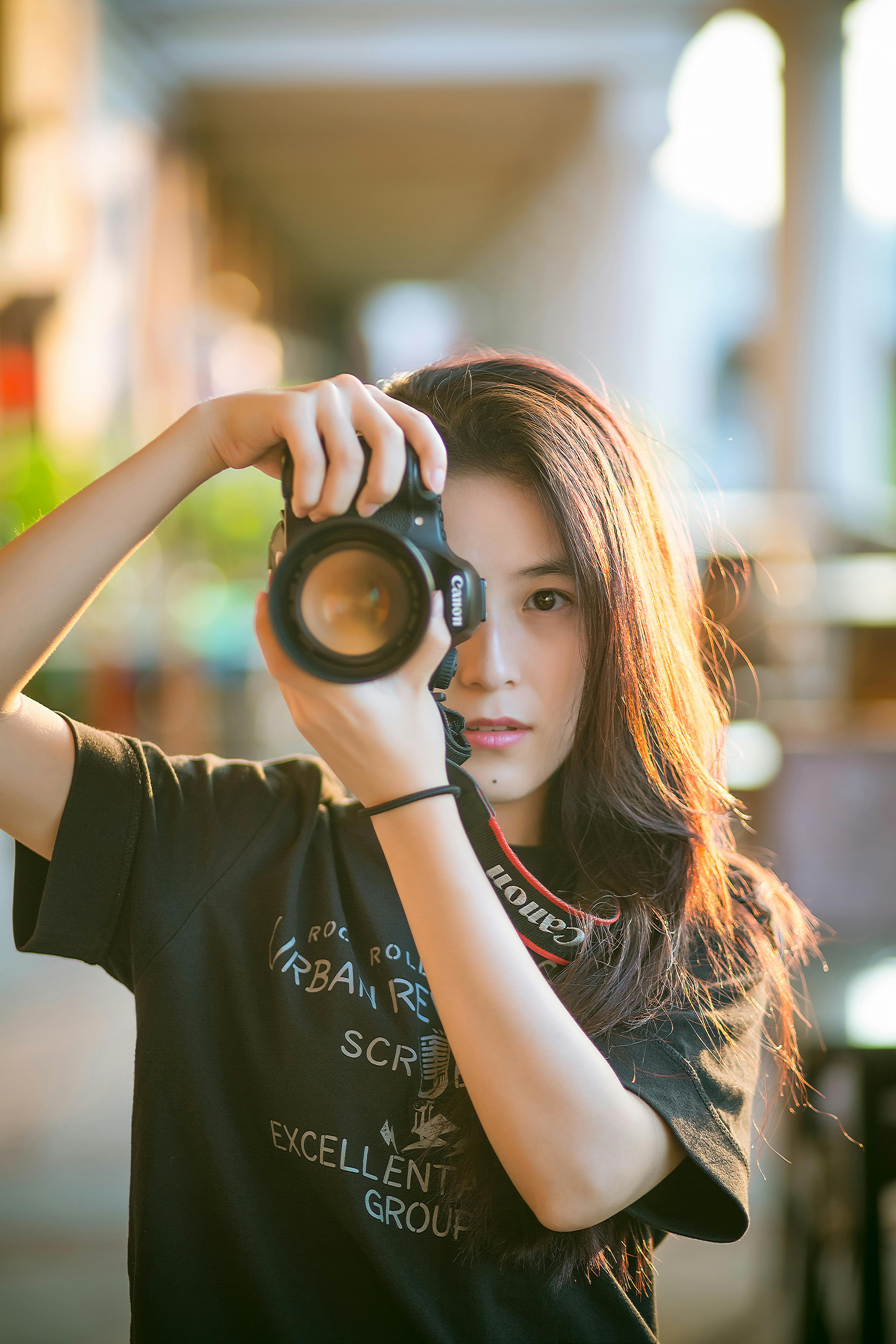  Woman  Taking Photo  Free Stock Photo 