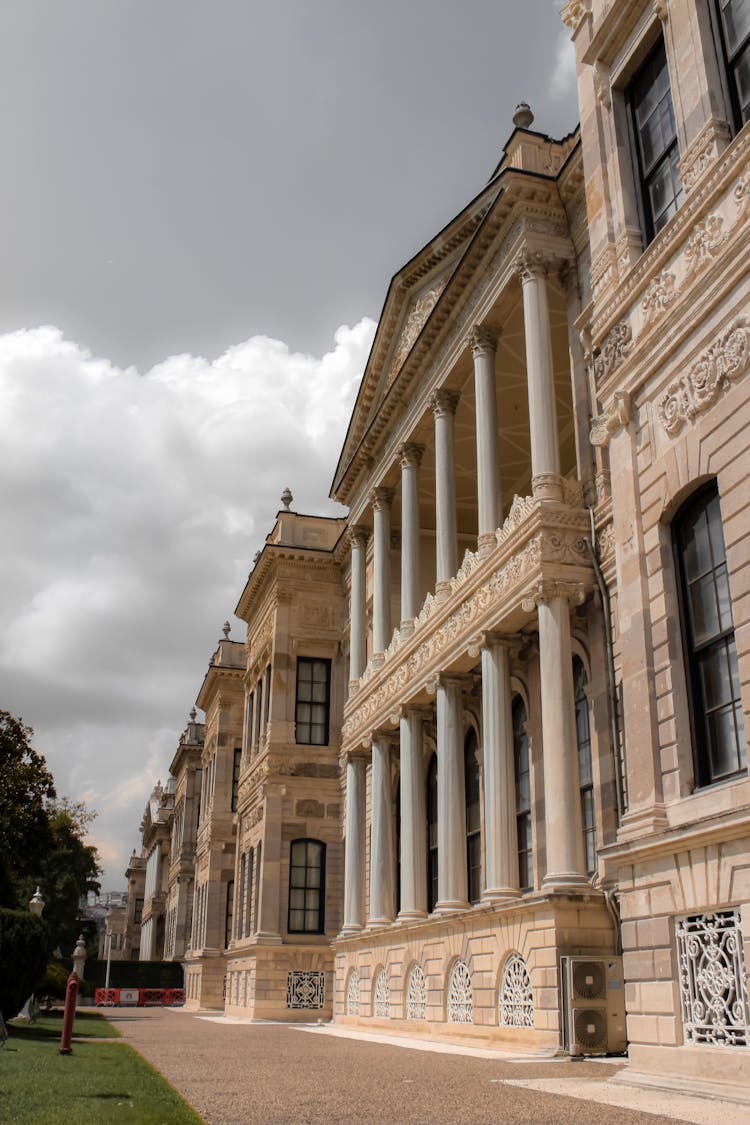 Facade Of The National Palaces Painting Museum, Istanbul, Turkey