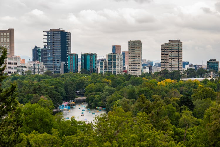 Chapultepec Park In Mexico City