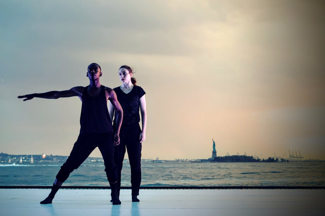 Man and Woman Dancing