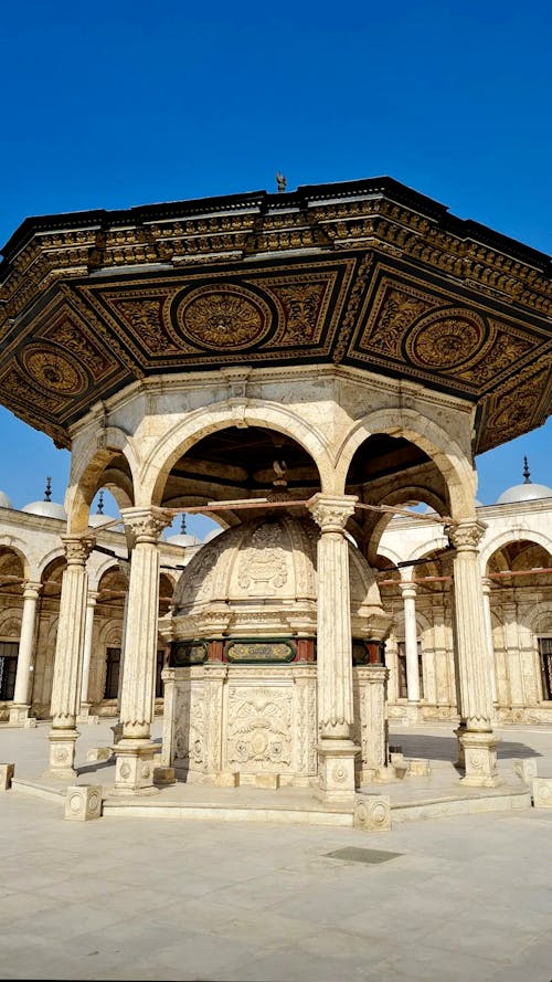 Darmowe zdjęcie z galerii z alabastrowy meczet, architektoniczny, egipt