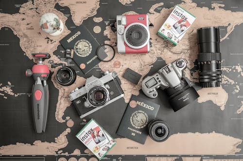 Black And Grey Cameras · Free Stock Photo