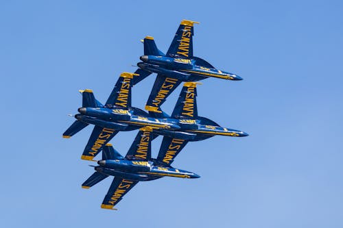 Δωρεάν στοκ φωτογραφιών με blue angels, jet stream, αέρας