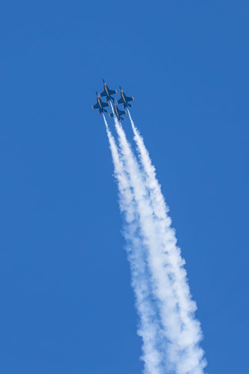 Δωρεάν στοκ φωτογραφιών με blue angels, jet stream, αέρας