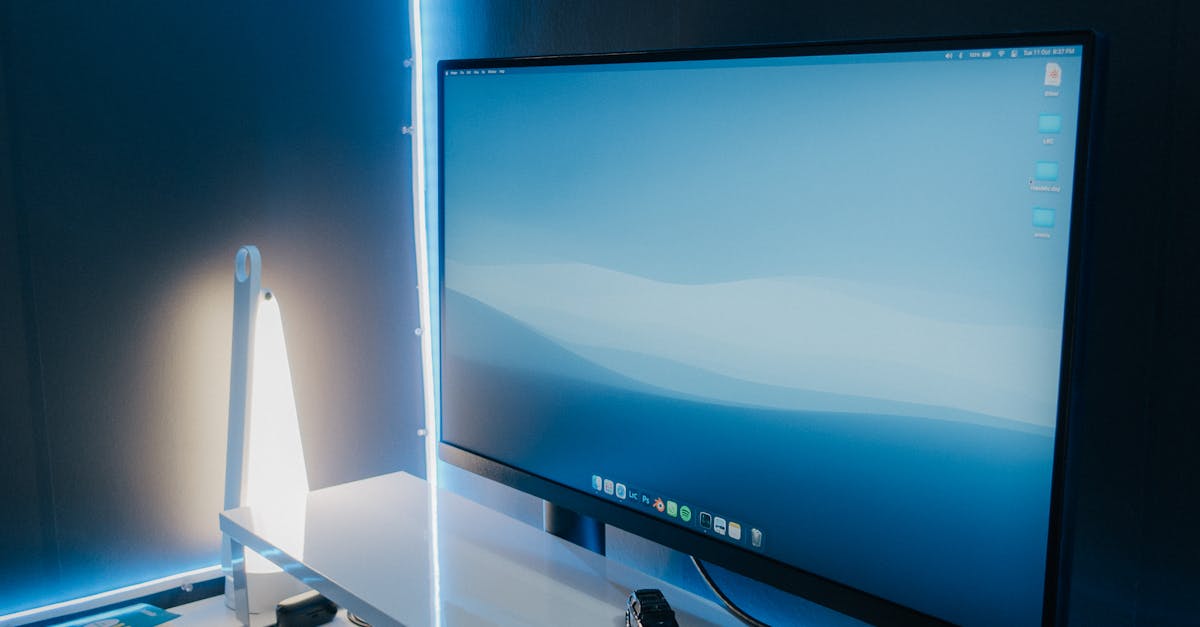 Flat Screen Computer Monitor · Free Stock Photo