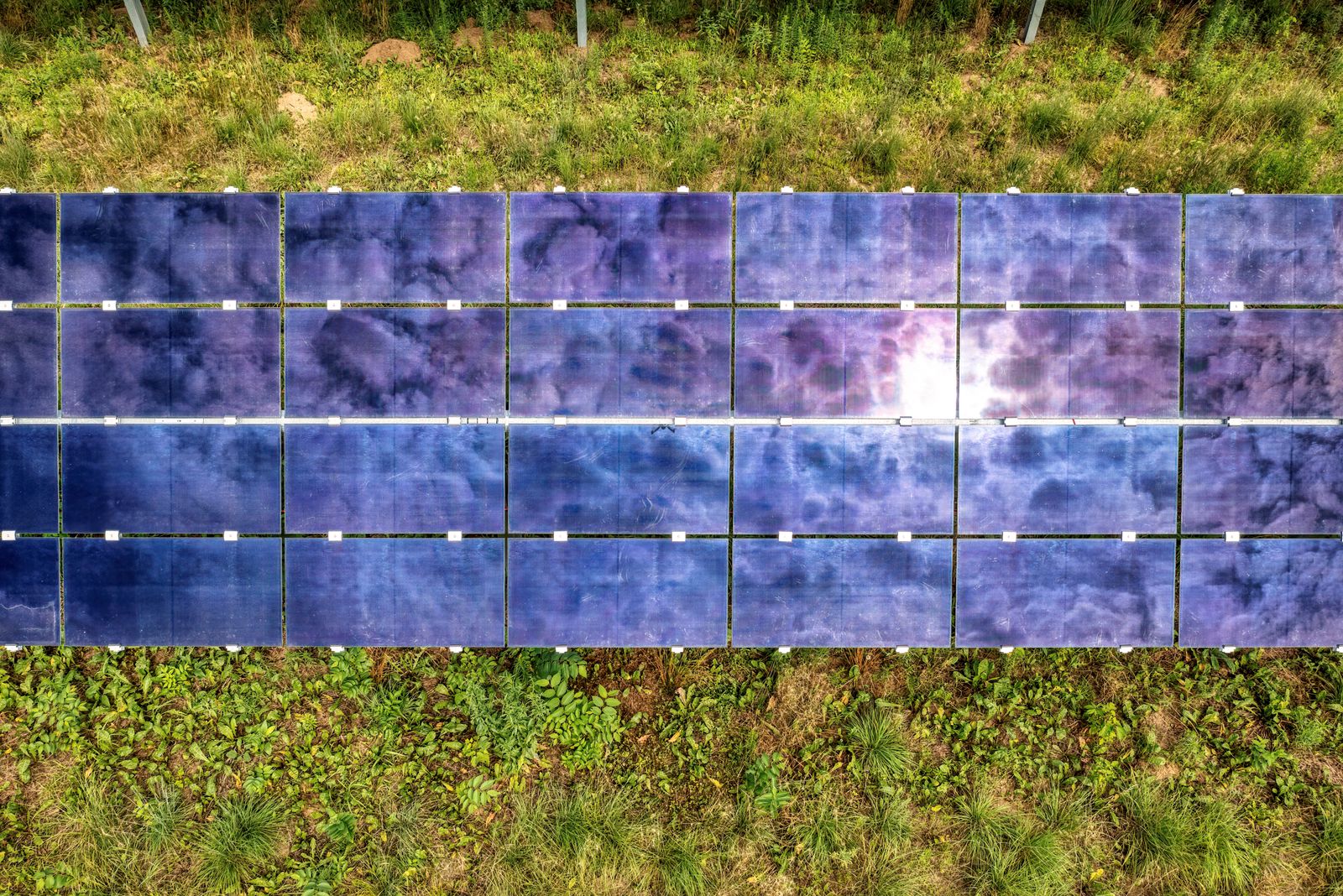 Ground-mount solar array on farmland near Moray, ideal for farm sheds and agricultural buildings
