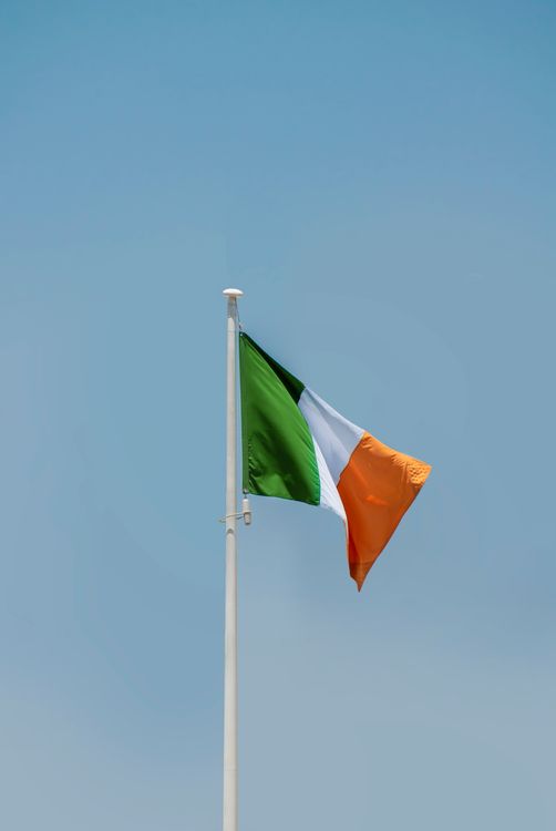 Trade Winds 2x3 Foot Sewn Cotton Ireland National Flag – Irish Tricolor (Orange, Green, White)