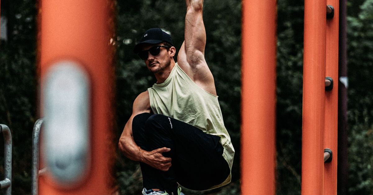 Man Activity A Man Exercising Outdoors · Free Stock Photo