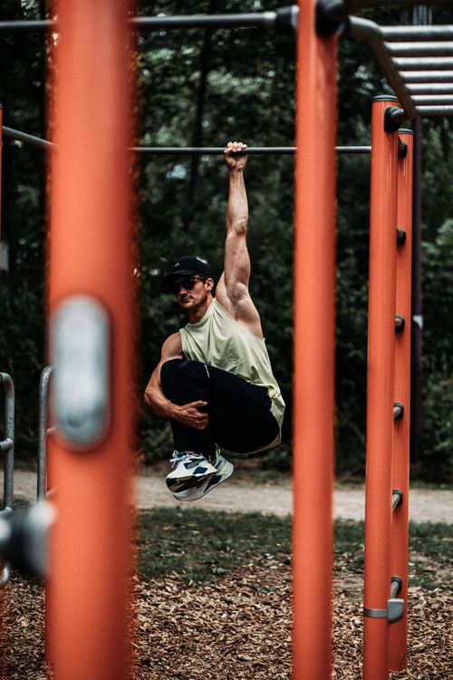Man Activity A Man Exercising Outdoors · Free Stock Photo