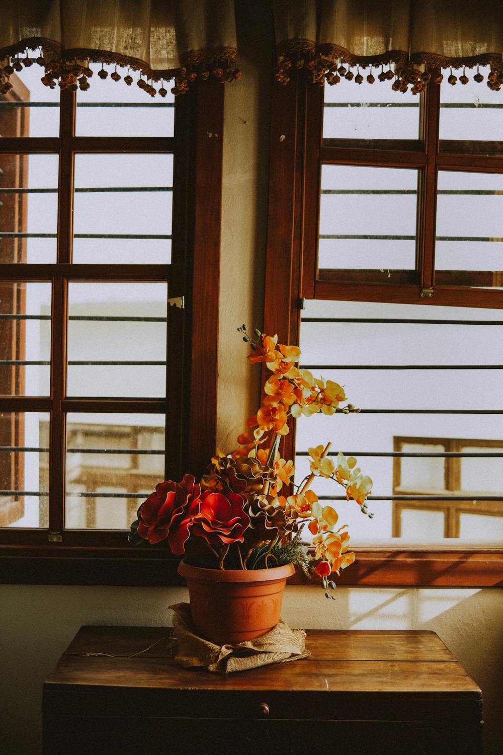 Batik Floral curtains