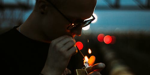Free stock photo of cigarette, dark, lights