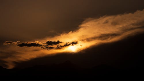 Foto profissional grátis de céu nublado, clima, crepúsculo