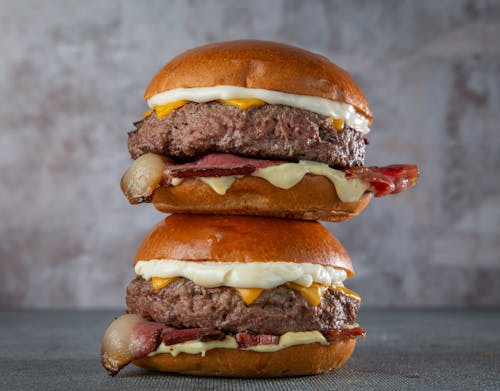 Ingyenes stockfotó burger, egészségtelen étel, élelmiszer témában