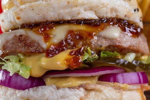 Ingyenes stockfotó burger, élelmiszer, élelmiszer-fotózás témában