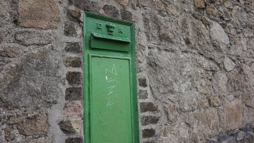 Free stock photo of green, ireland, mailbox