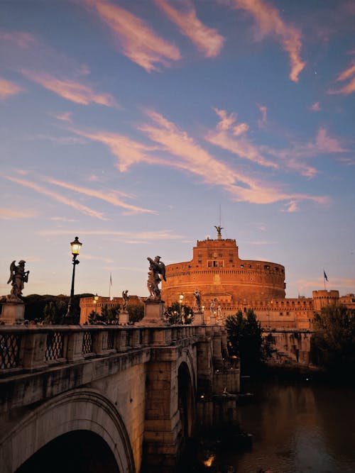 Základová fotografie zdarma na téma castel sant'angelo, ikonický, Itálie