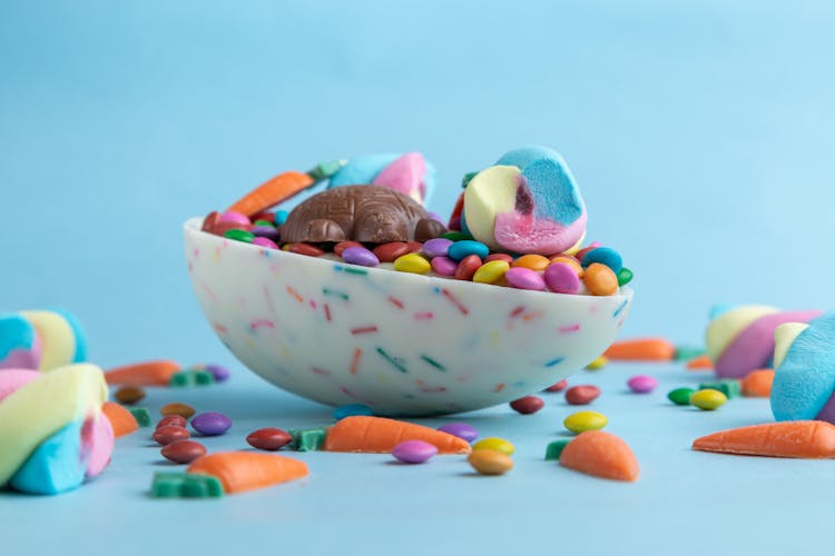 Close Up Of Chocolate Candies