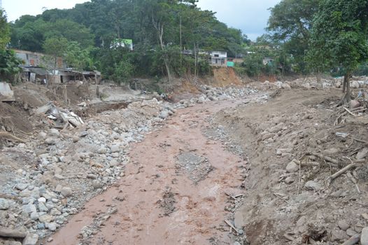 River in Village