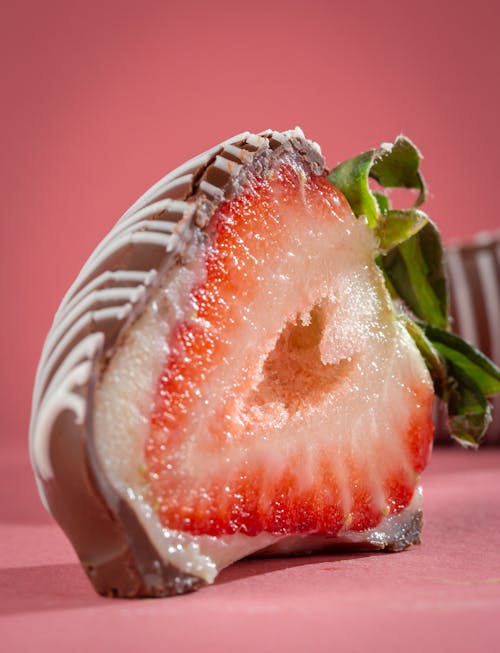 Kostnadsfri bild av choklad, efterrätt, jordgubbe