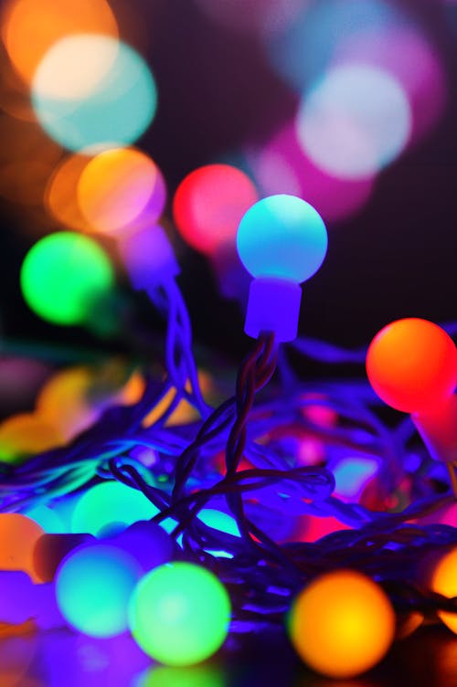 Free Christmas Lights Stock Photo