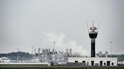 Airport Buildings and Tower