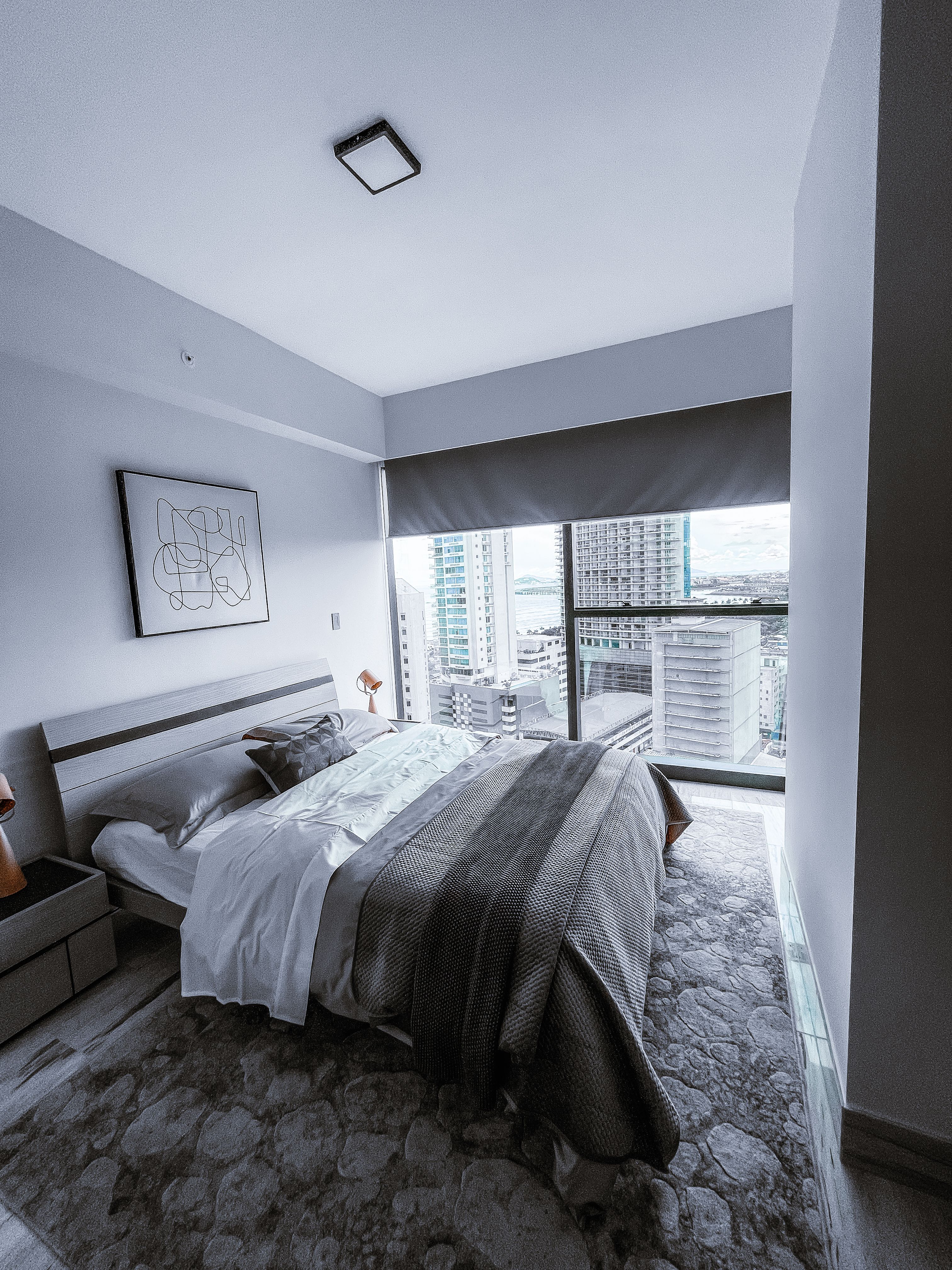 Modern French Style Bedroom · Free Stock Photo