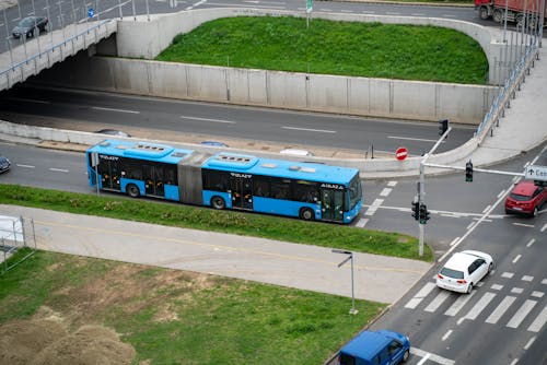 Yellow Bus on the Road