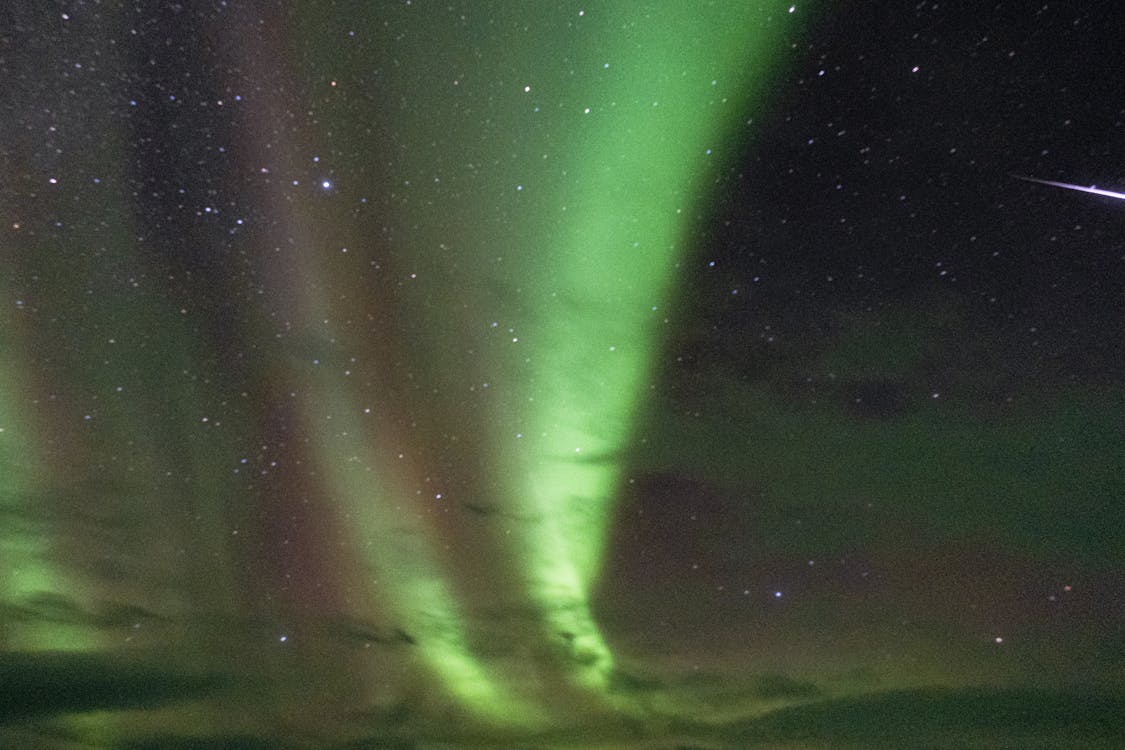 Photo of Aurora on NIght Sky