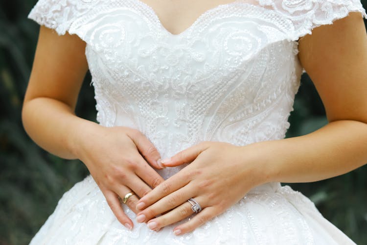 Woman In Wedding Dress