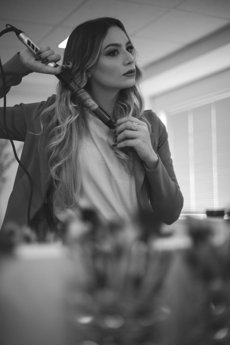 rizadores cabello fino mujer ondas resultado profesional