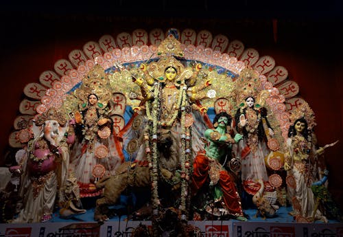 Ingyenes stockfotó figurák, hagyományos fesztivál, hindu témában