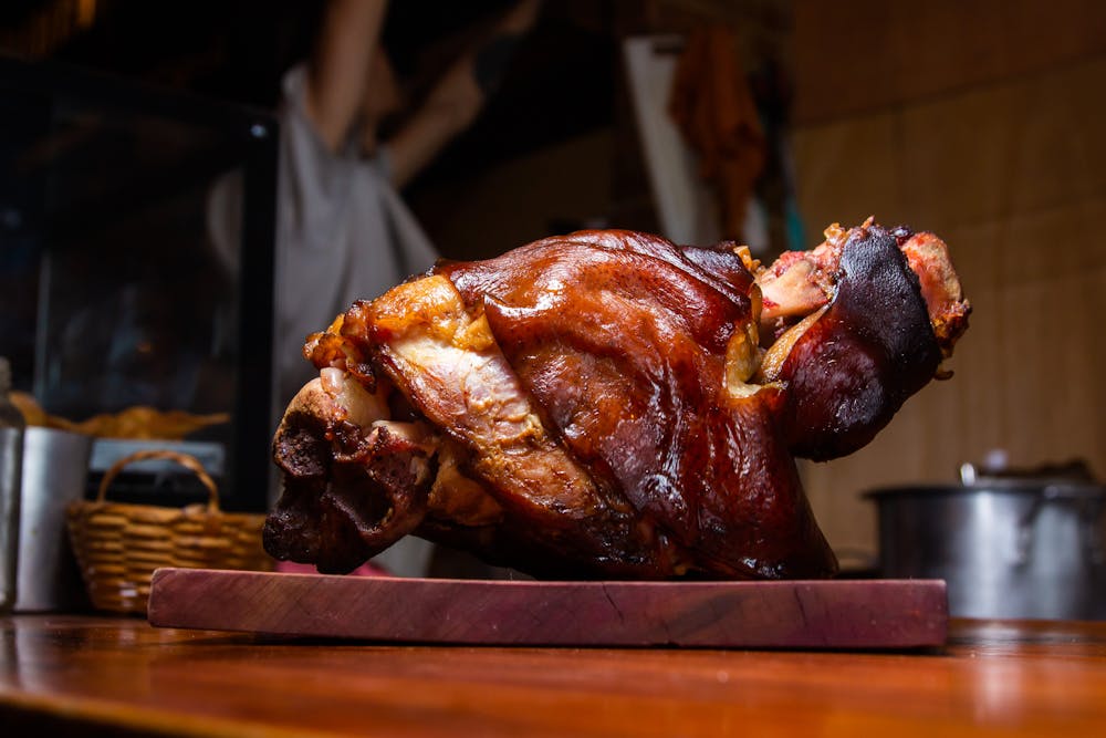 Honey BBQ Glazed Smoked Pork Chops