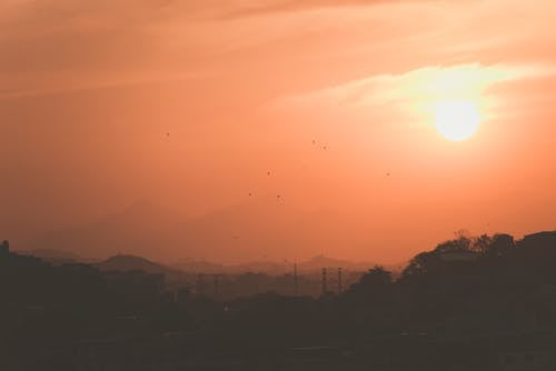 Photos gratuites de beau ciel, coucher de soleil, fond d'écran 4k