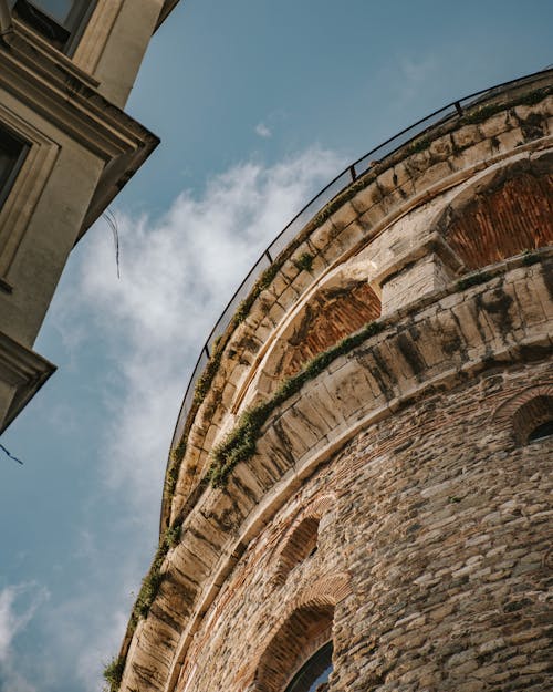 Free Low Angle Shot of the Galata Tower Stock Photo