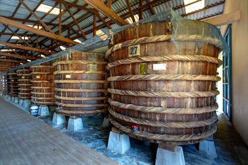 Large Wooden Kegs