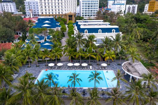 FPV drone tour of a hotel in Bucaramanga — immersive aerial walkthrough