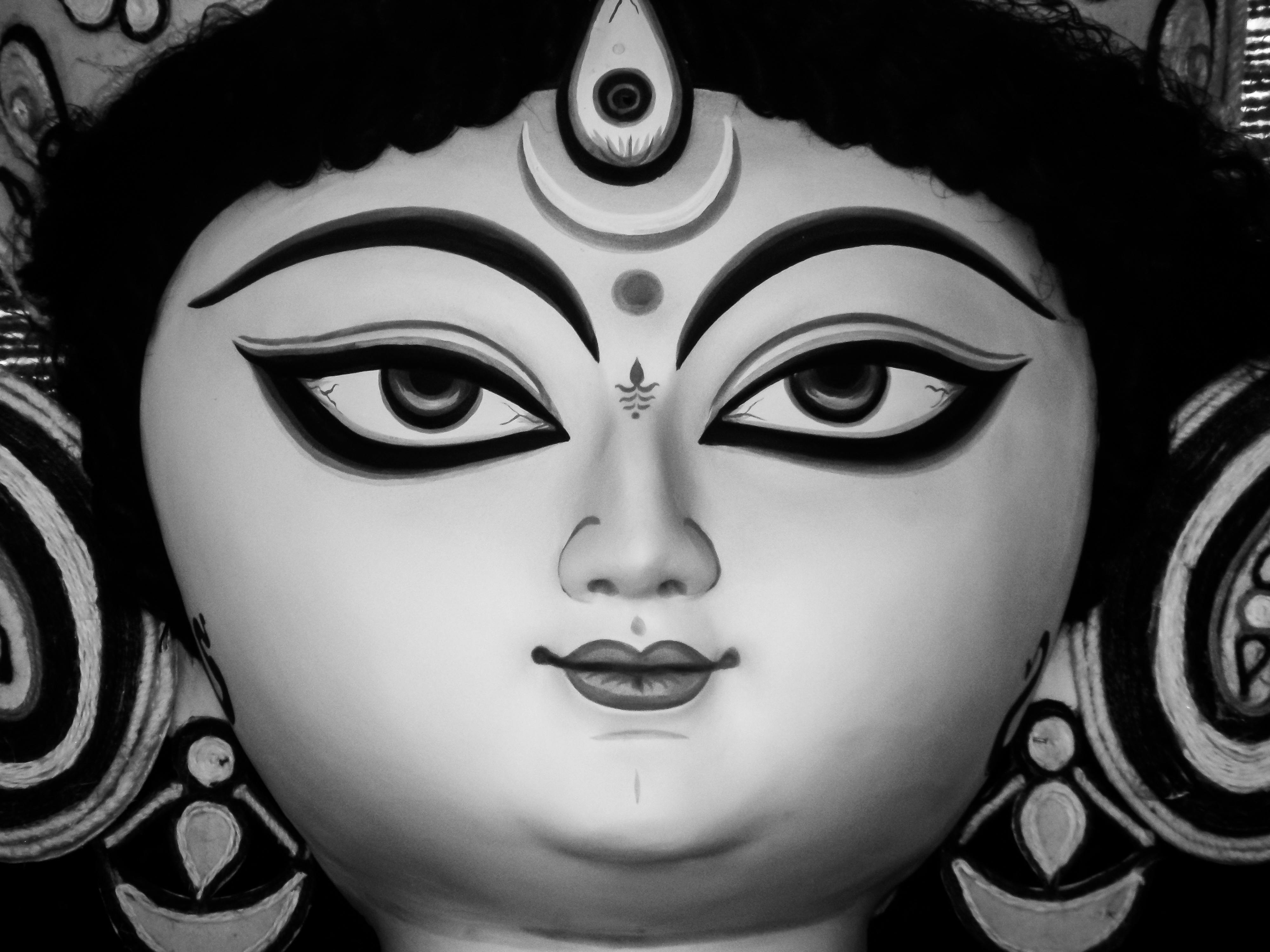 Mahishasura Mardini Goddess Durga Idol 3ft - The Stone Studio