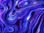 Purple Abstract Art Painting